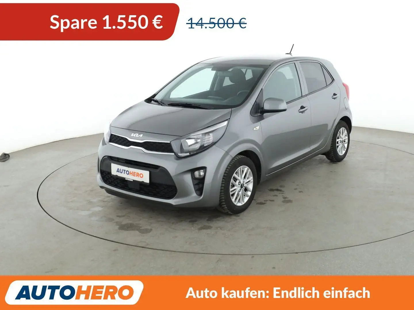 Kia Picanto 1.0 Vision*SHZ*KLIMA*GARANTIE* Grau - 1