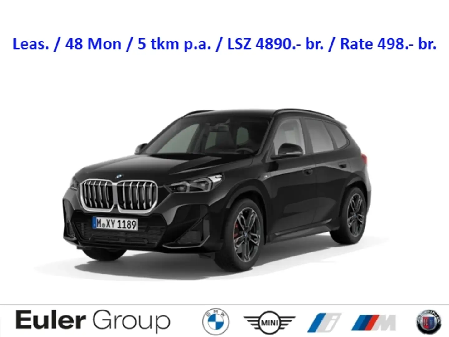 BMW X1 xD20dA M-SportPro 19'' K-Zug HUD Kamera adLED H/K Schwarz - 1