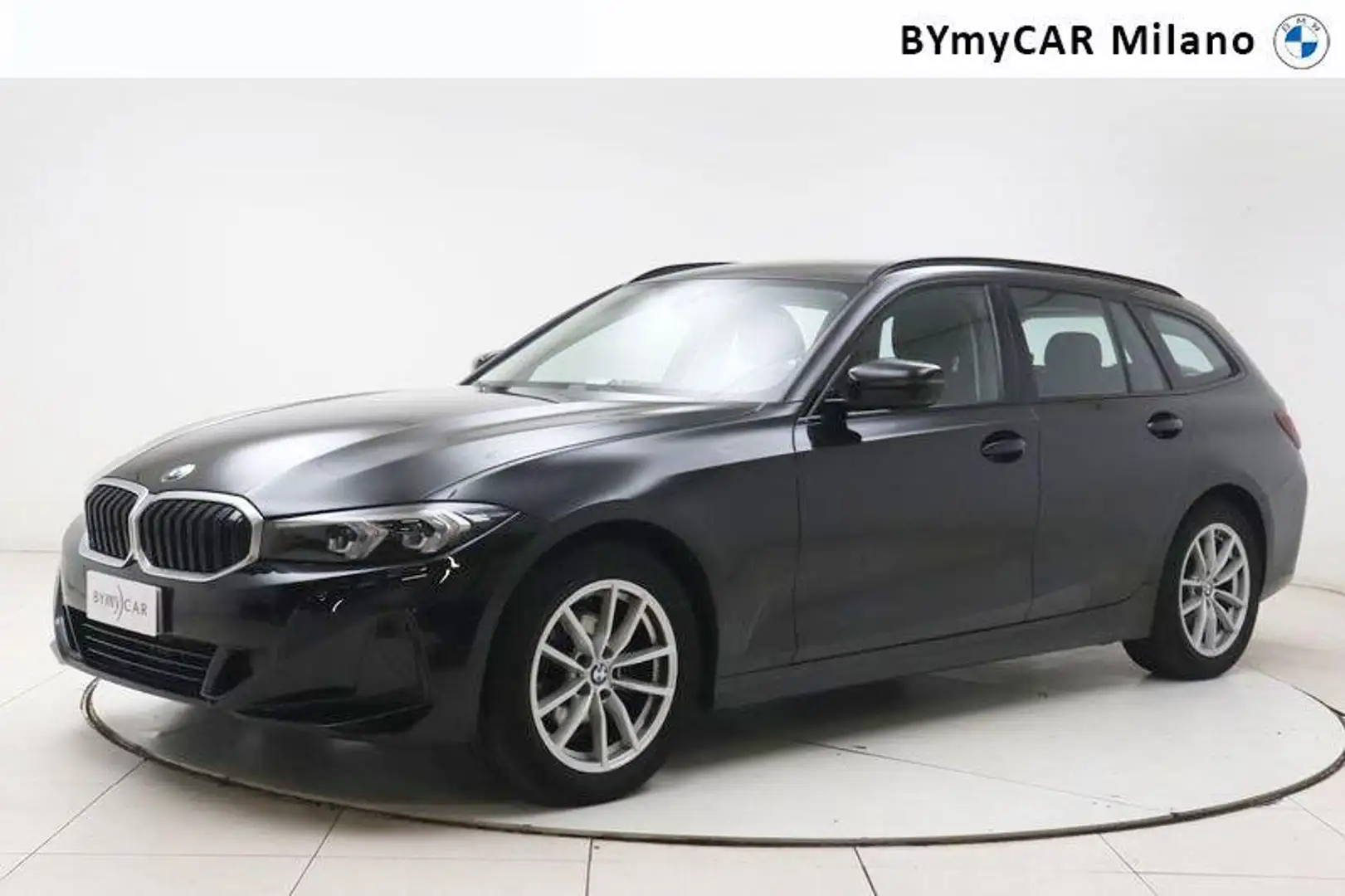 BMW 316 d Touring mhev 48V auto Nero - 1