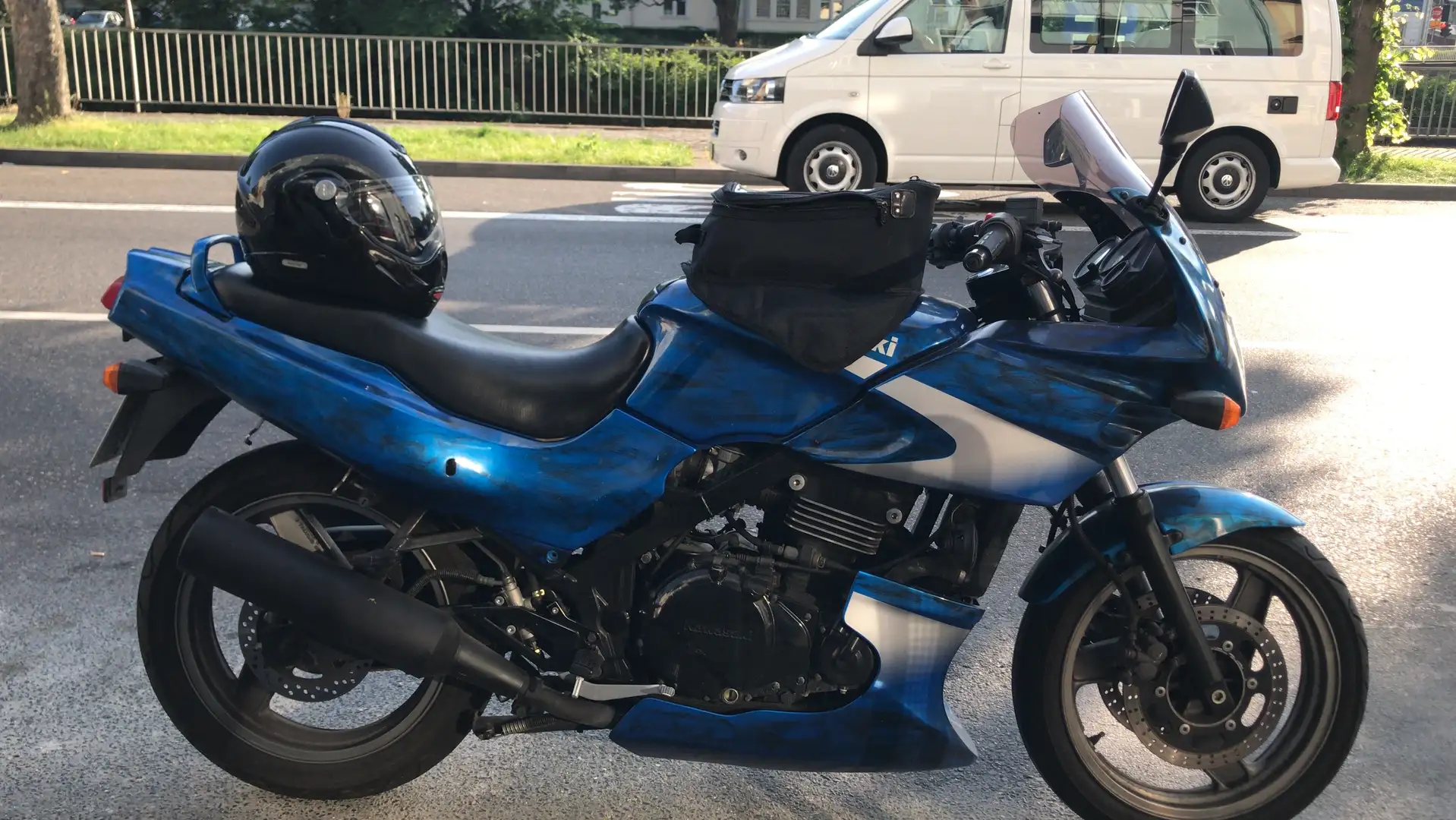 Kawasaki GPZ 500 S Gedrosselt auf 48PS A2 geeignet Blue - 1