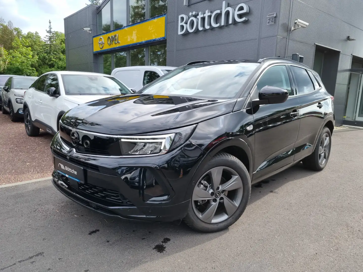 Opel Grandland GS Line AHK*KAMERA*TEILLEDER*NAVI Schwarz - 2