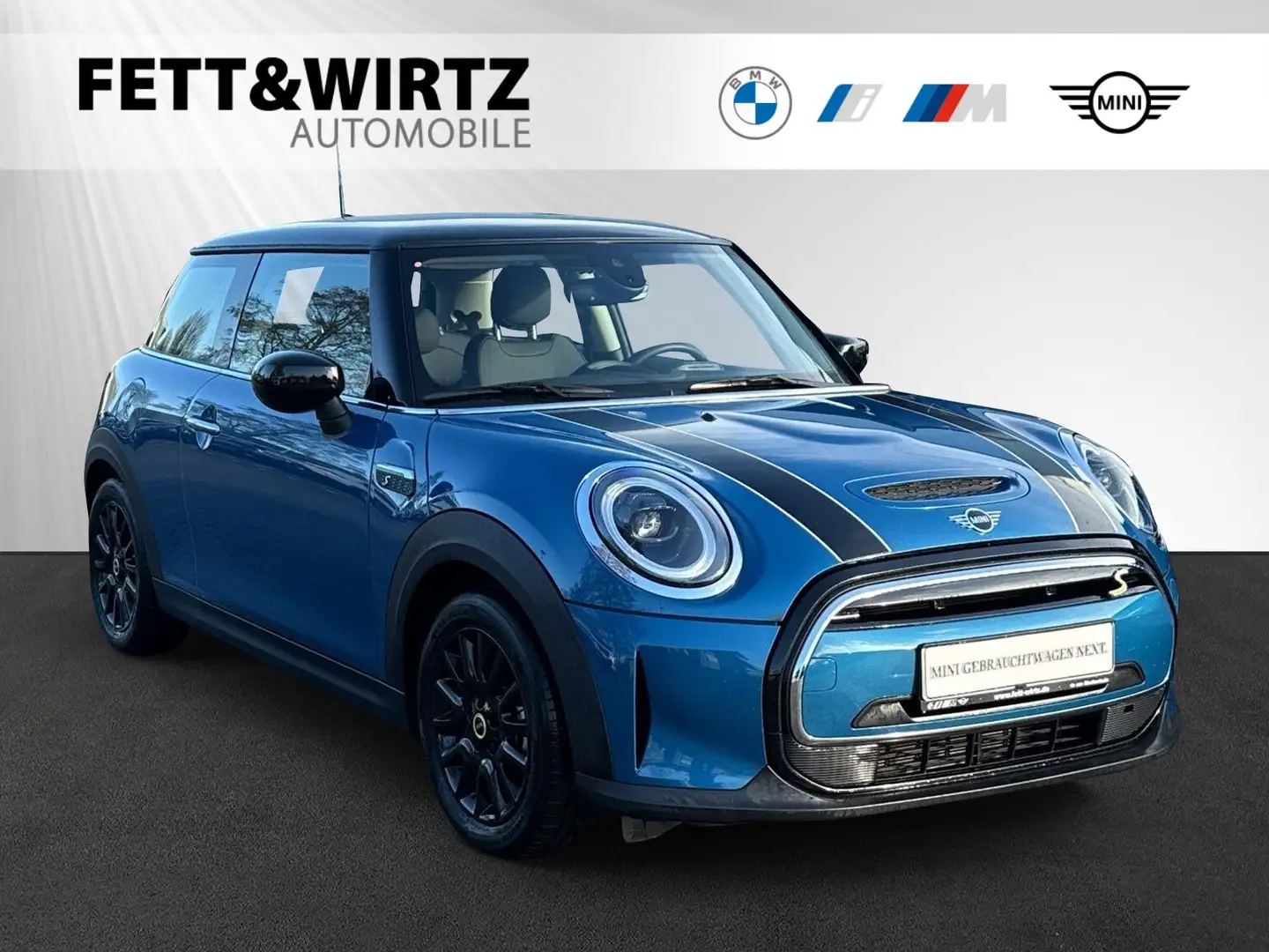 MINI Cooper SE Lr. 237,- br. o.Anz. 48Mon/5`Km p.A. Blau - 1