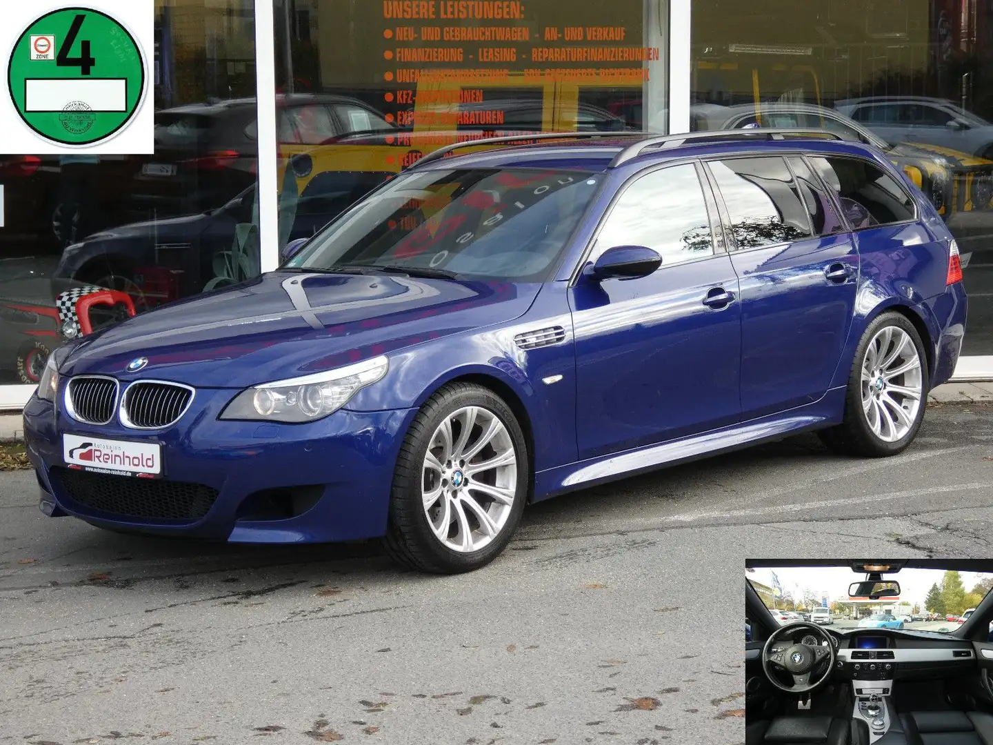 BMW M5 Touring V10 Individual Headup Deutsch 2.Hand! Blau - 1
