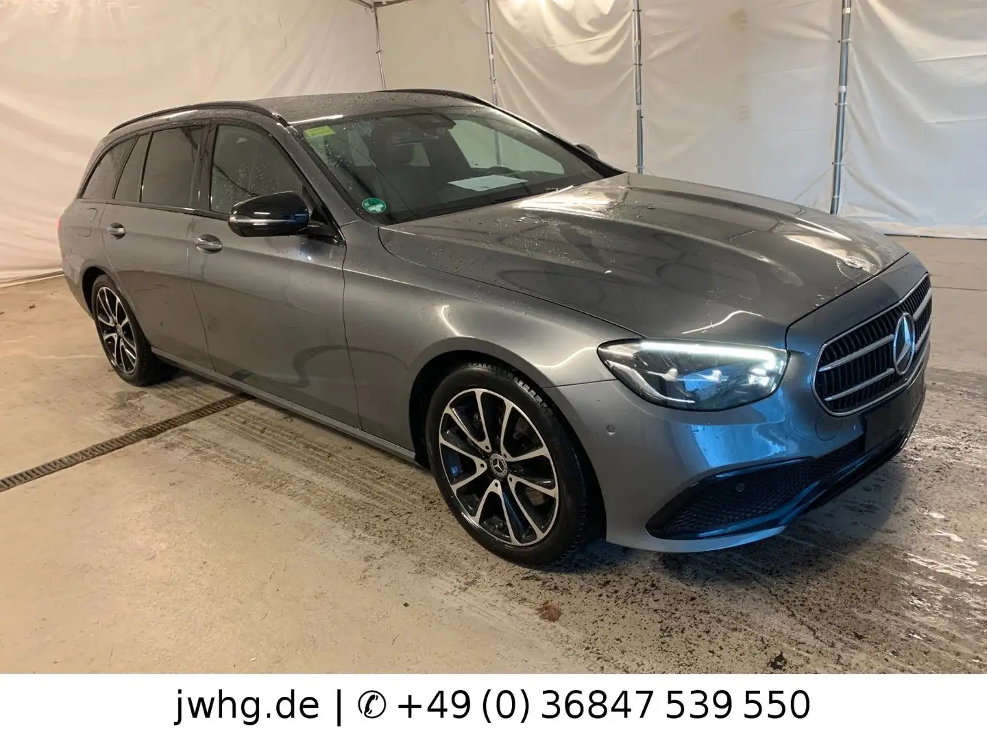 Mercedes-Benz E 220 Avantgarde Nightpaket Kamera 18" VLeder Gris - 2