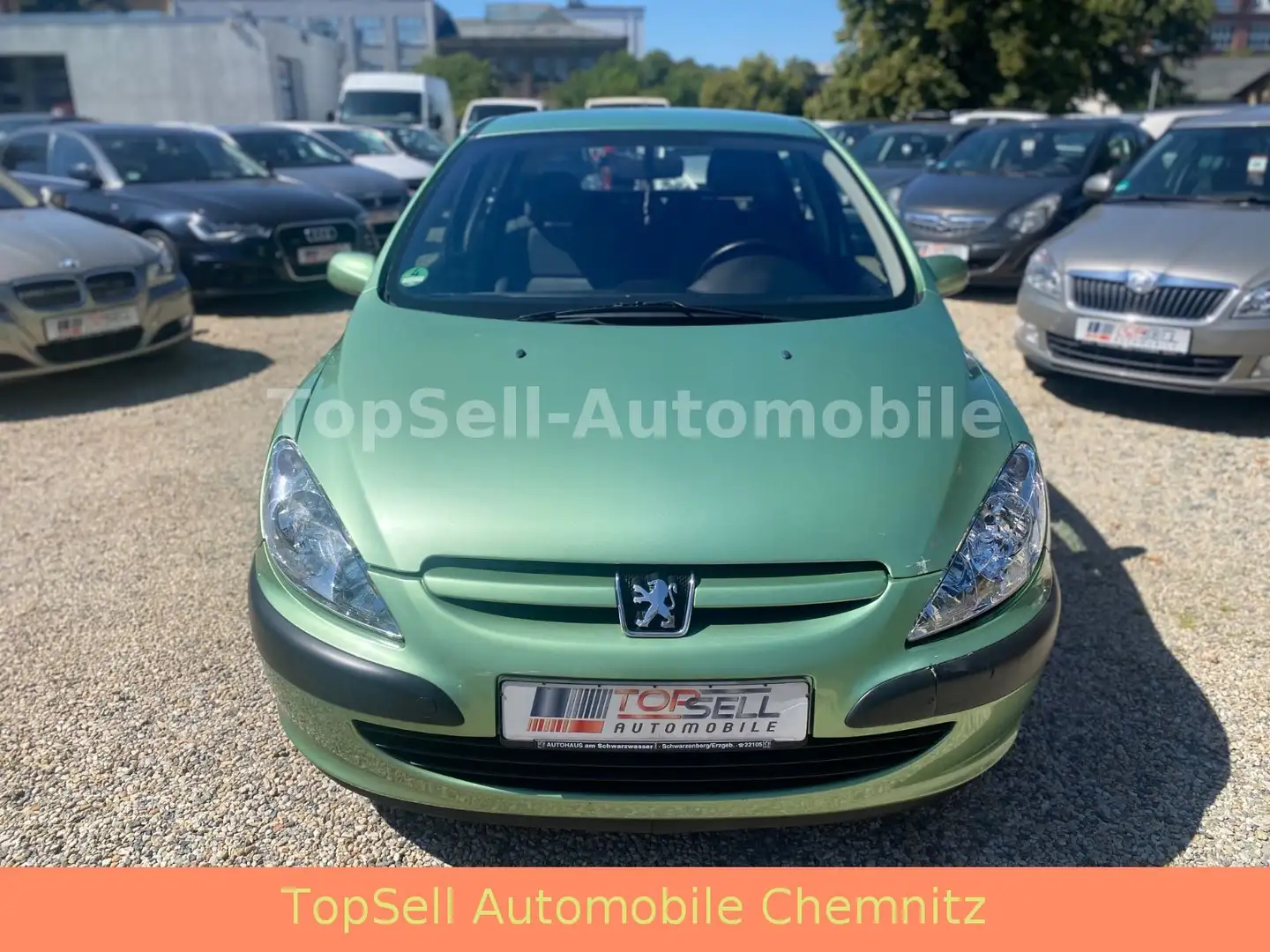 Peugeot 307 Grand Filou 110 Klima Euro3 & D4 Grün - 1