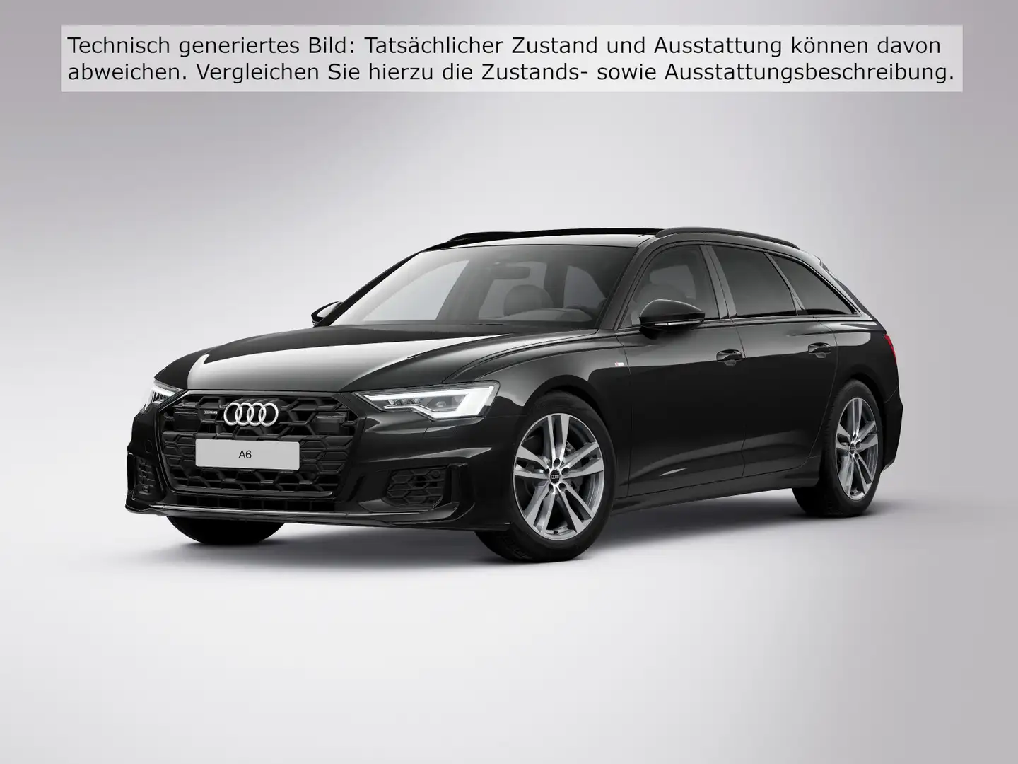 Audi A6 Design S line 45 TFSI qu. S tr. Schwarz - 2