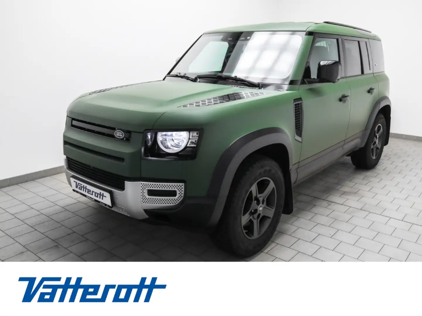 Land Rover Defender 110 2.0 P300 AWD Navi AHK Verde - 1