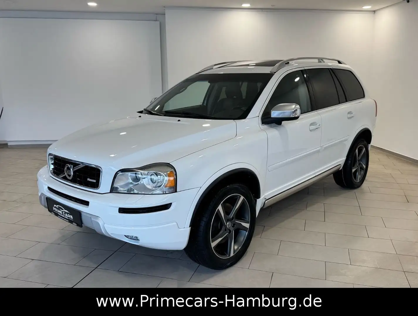 Volvo XC90 2.4 D5 R-Design AWD|7-SITZER|STANDHZG|GSD| Weiß - 1