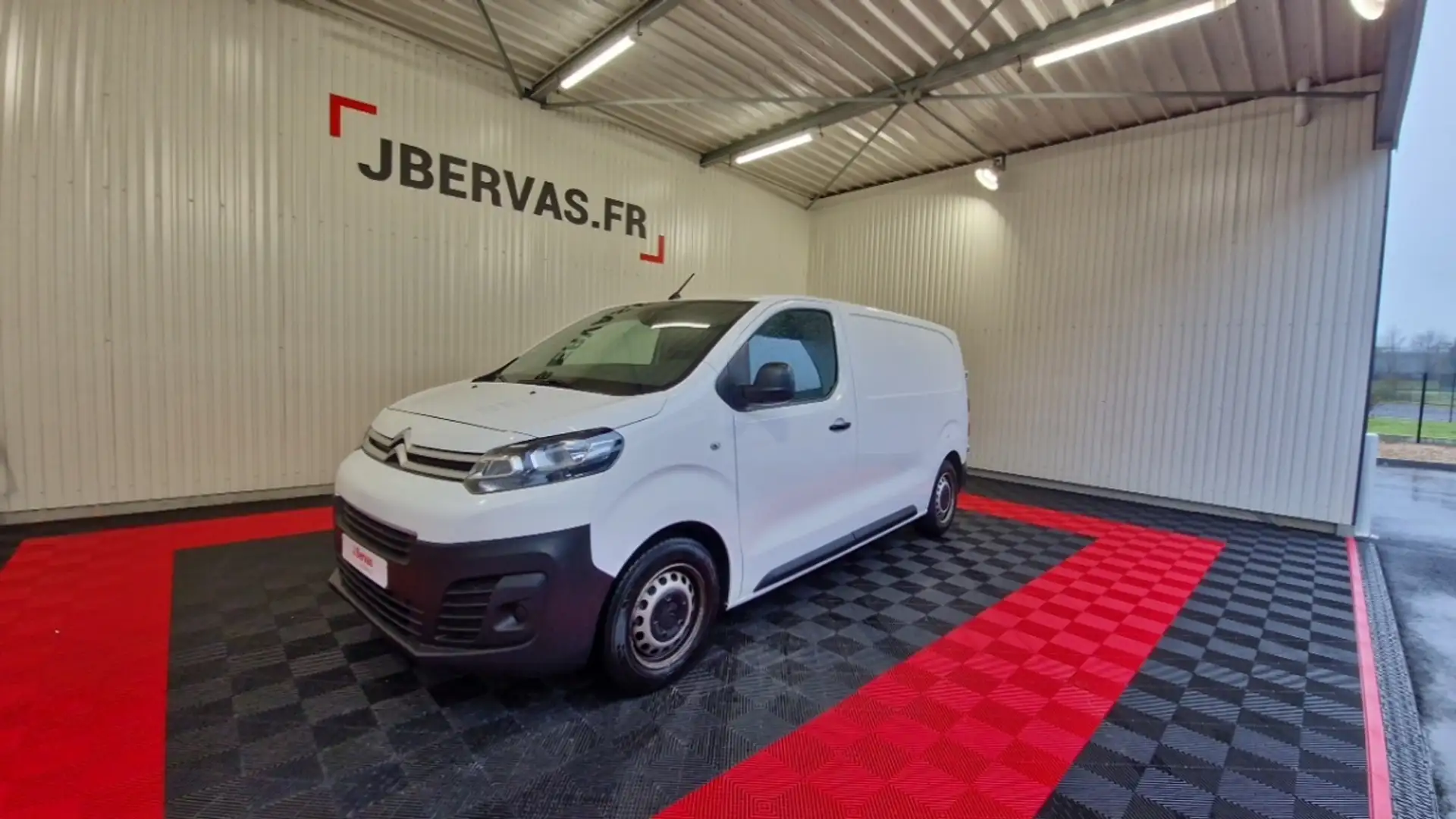 Citroen Jumpy m bluehdi 100 ss club Blanc - 1