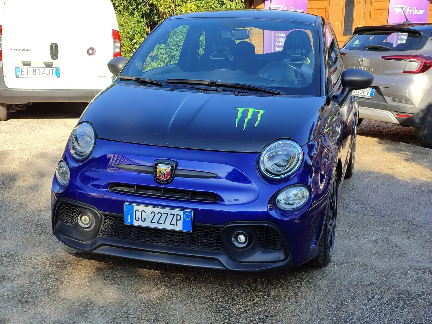 Abarth 595 595 1.4 t-jet Monster Energy Yamaha 165cv Bleu - 2