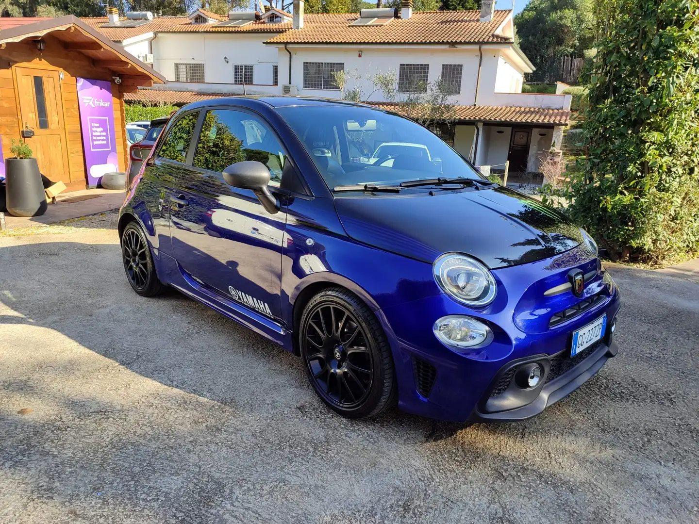 Abarth 595 595 1.4 t-jet Monster Energy Yamaha 165cv Bleu - 1