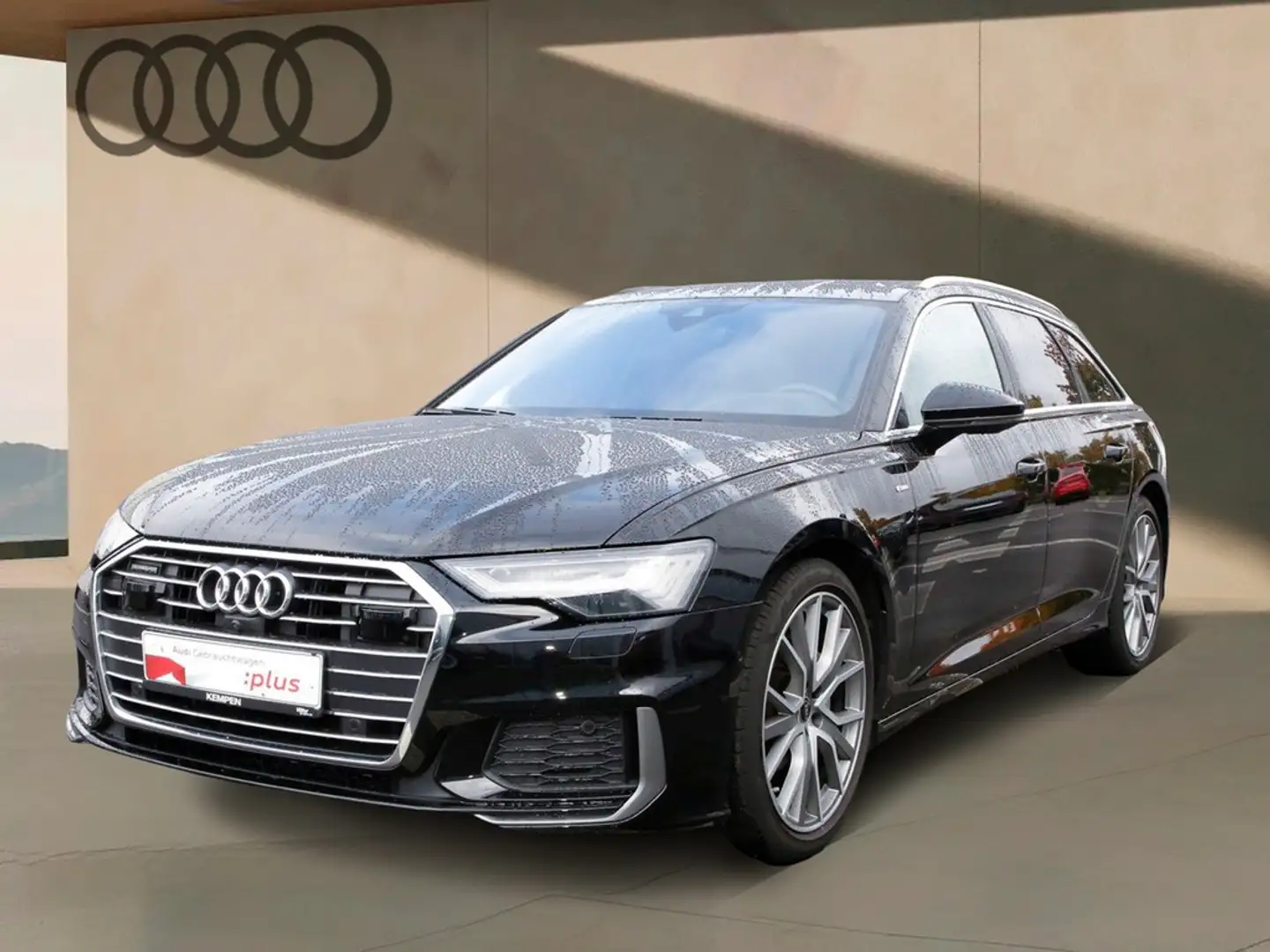 Audi A6 Avant 40 TDI quattro S line Sport Pano AHK STHZ... Schwarz - 2