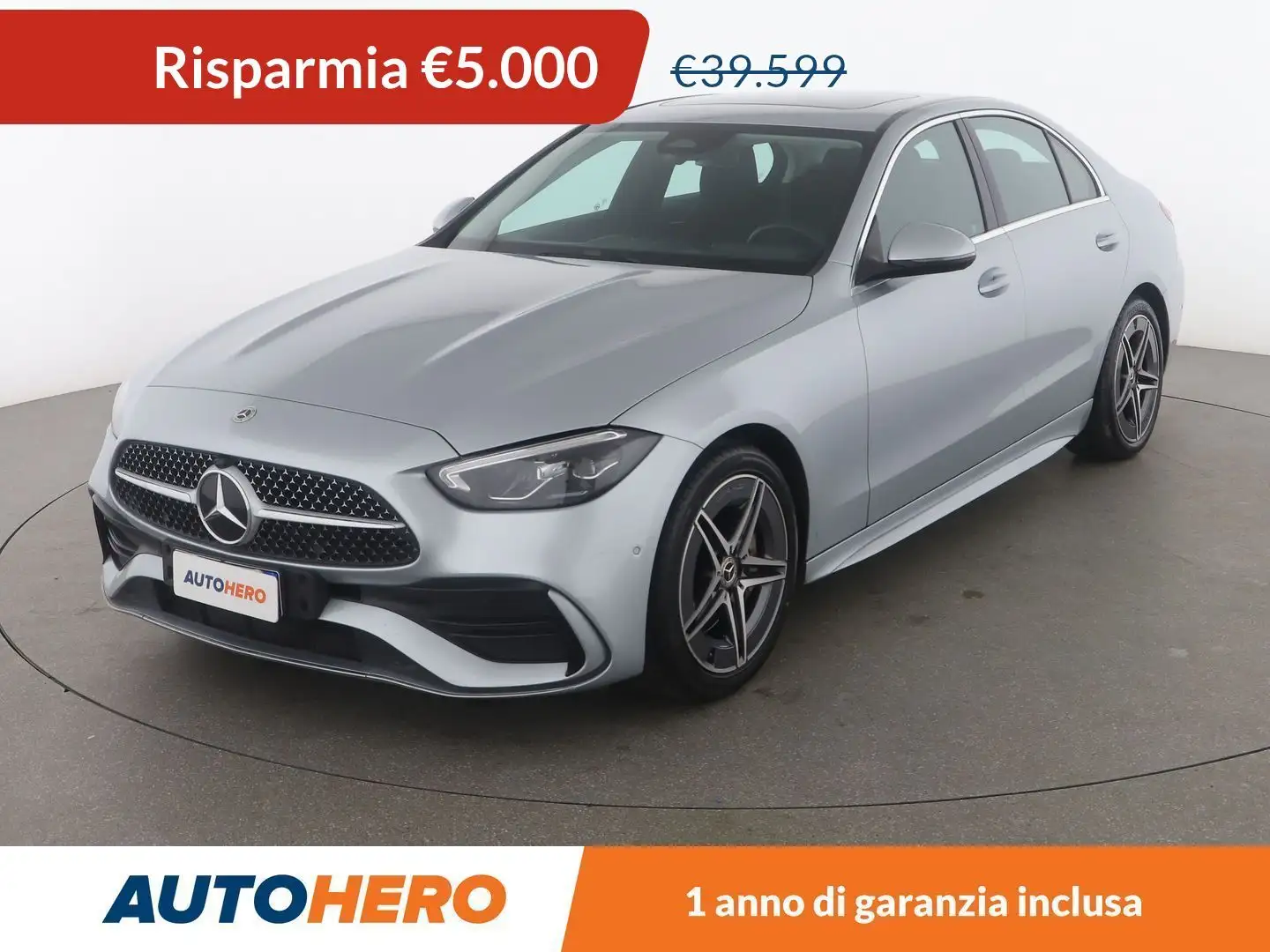 Mercedes-Benz C 220 C 220 d Premium MHEV Gris - 1
