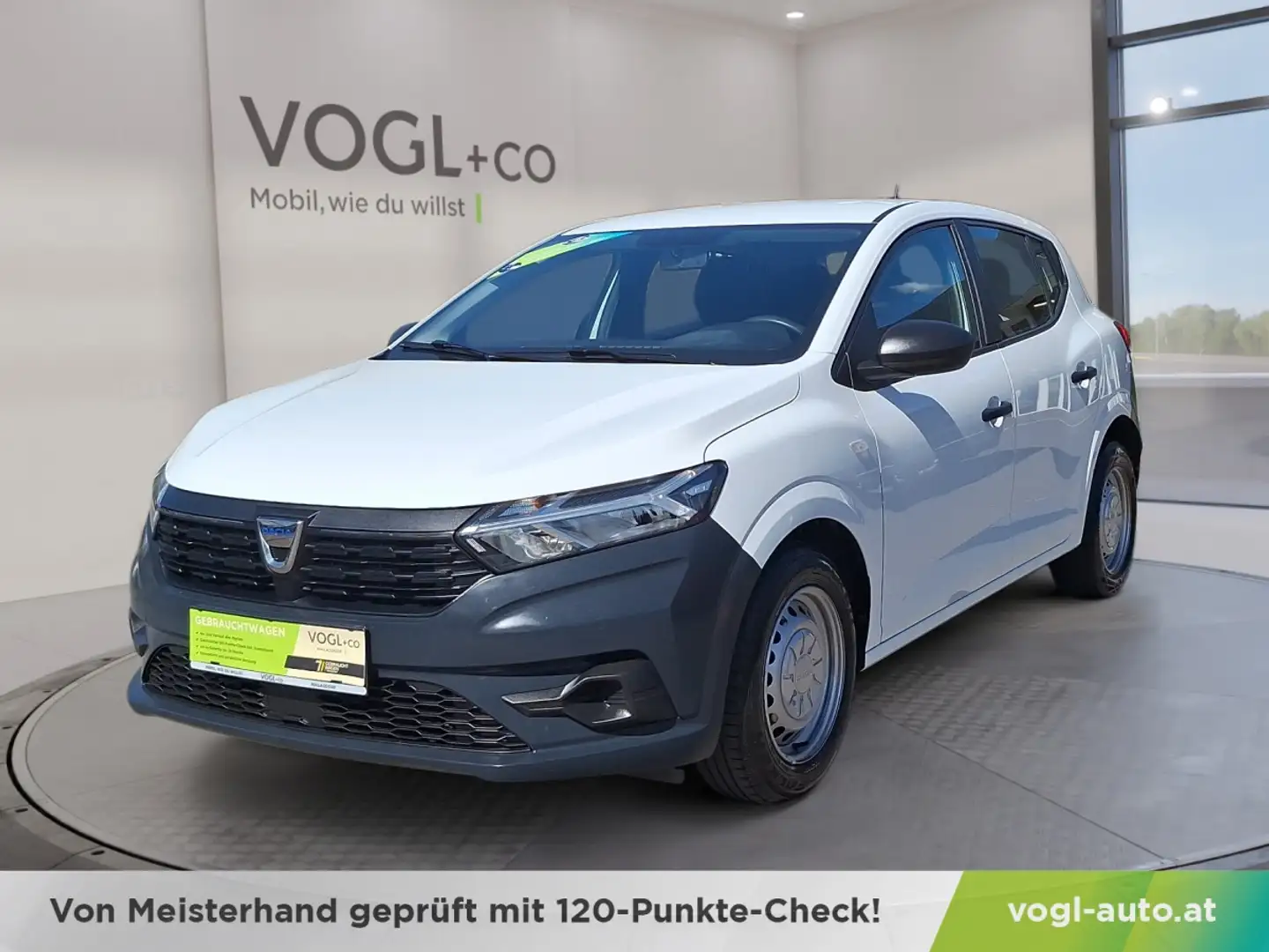 Dacia Sandero Access SCe 65PS Weiß - 1