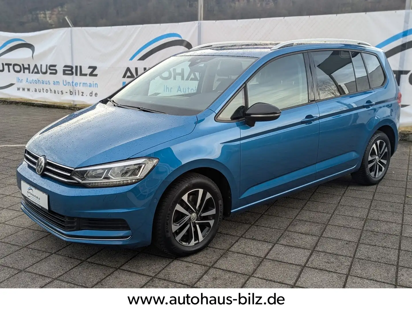 Volkswagen Touran IQ.DRIVE*7-Sitze*LED+DSG*Navi* Bleu - 2