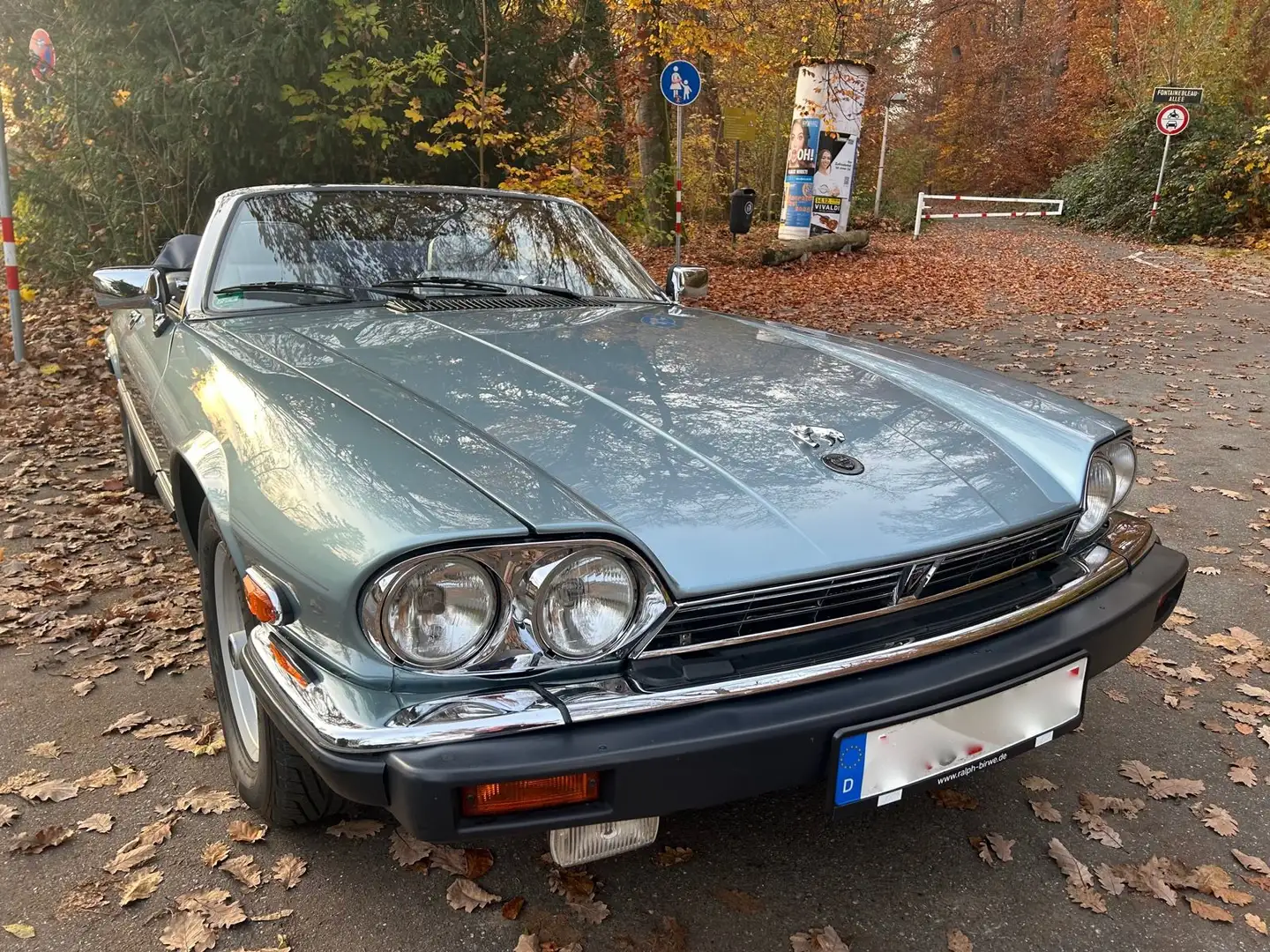 Jaguar XJS V12 5,3 Cabrio, orig.26tmls!!!neuwertig!!! Blau - 2