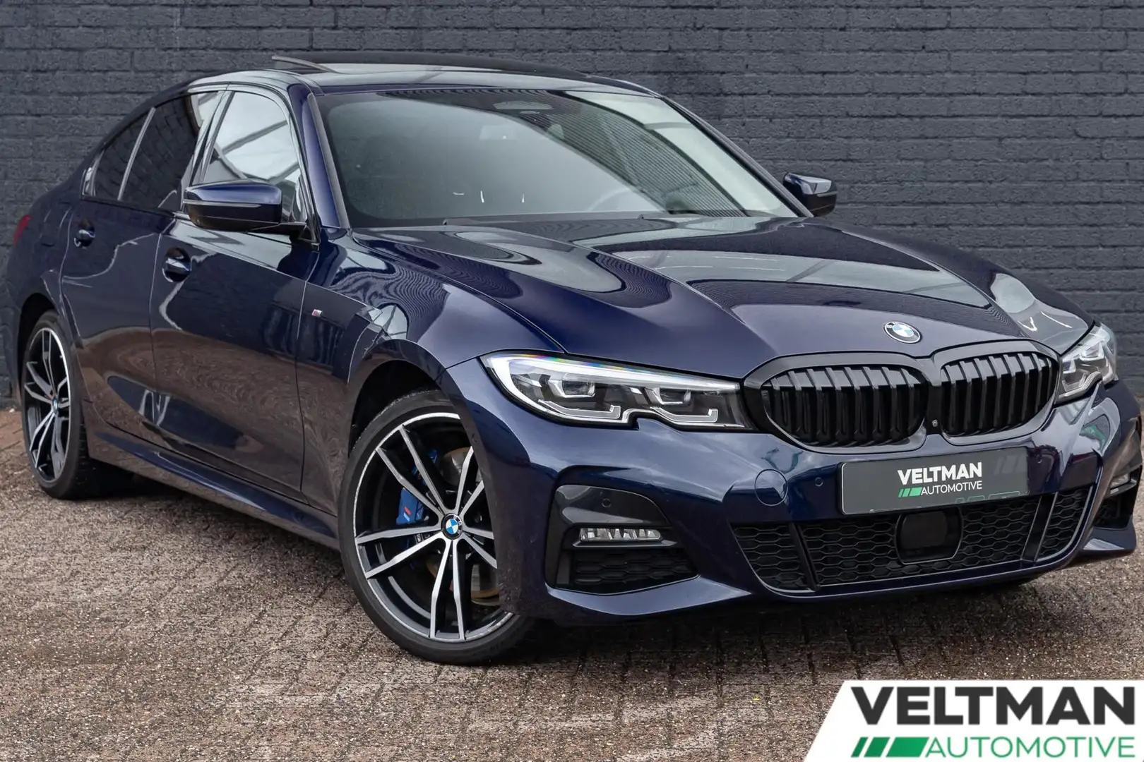 BMW 330 3-serie 330e M-SPORT SCHUIFDAK TREKHAAK COPILOT PA Blauw - 2