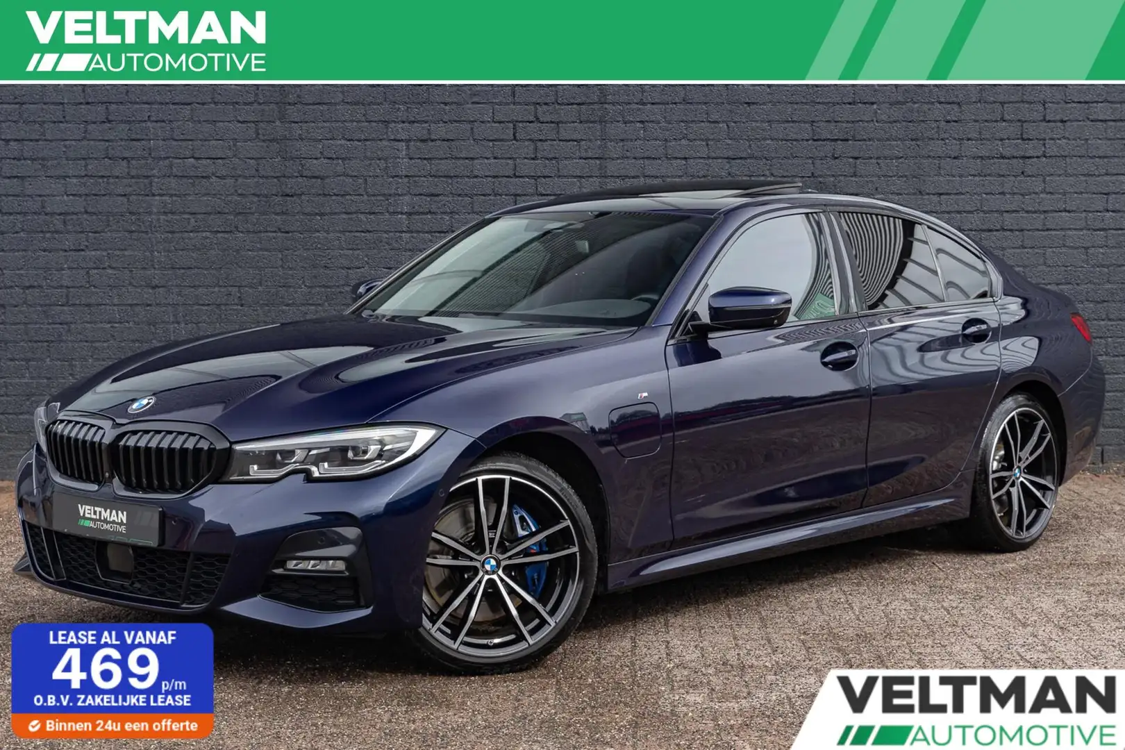 BMW 330 3-serie 330e M-SPORT SCHUIFDAK TREKHAAK COPILOT PA Blu/Azzurro - 1