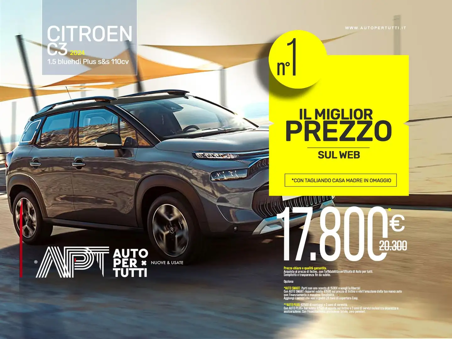 Citroen C3 Aircross C3 Aircross 1.5 bluehdi Plus s&s 110cv Plateado - 1