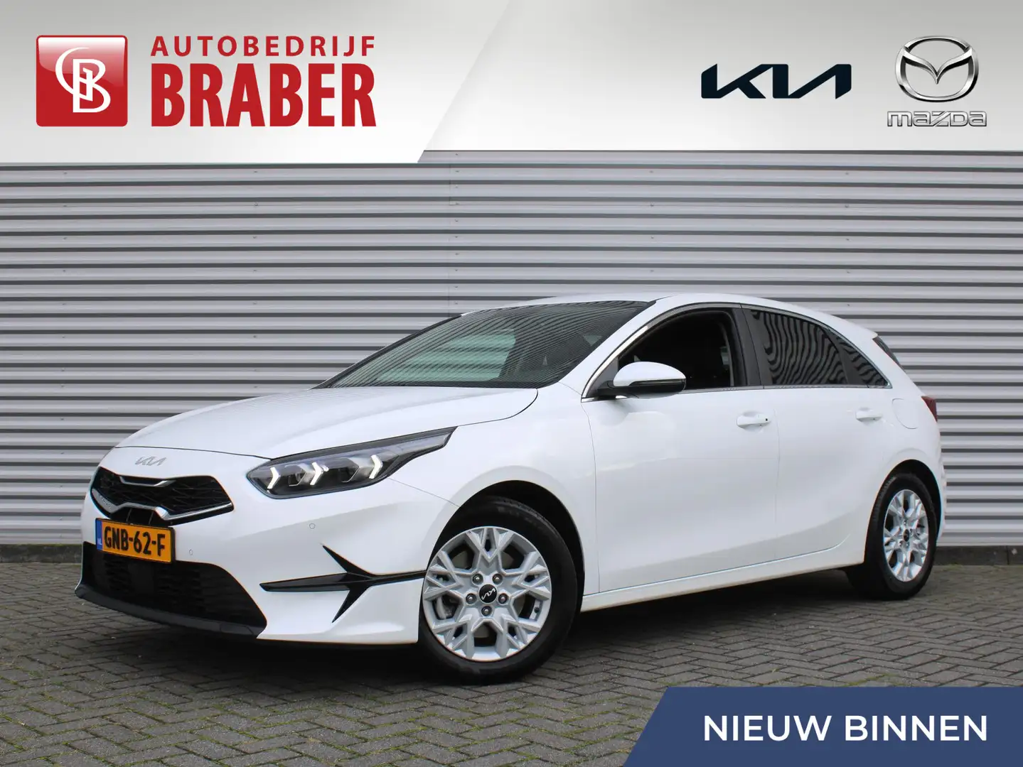 Kia Ceed / cee'd 1.5 T-GDi DynamicPlusLine | Stuur-/stoelverwarming Blanc - 1
