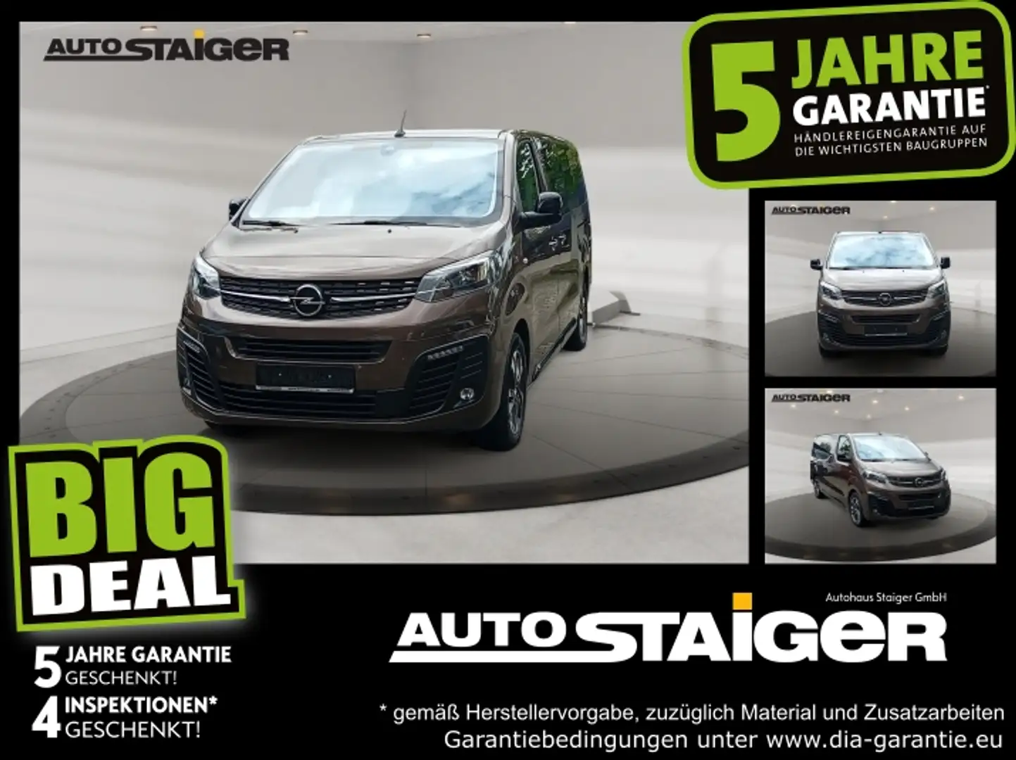Opel Zafira Life 2.0 D AT L3 8-Sitz*Standheiz*i-grip Hnědá - 1