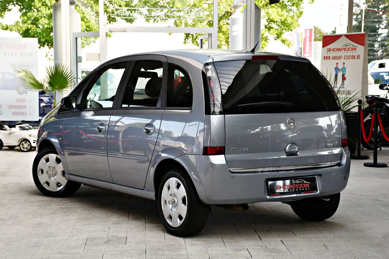 Opel Meriva Edition Traum-Zustand 1.Hand Rentner Silber - 2