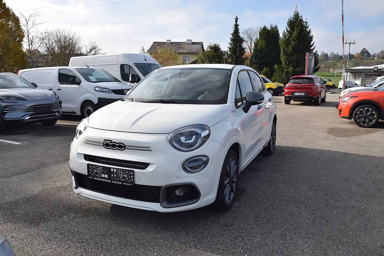 Fiat 500X Hybrid 130 7-Gang eDCT Sport Blanc - 1