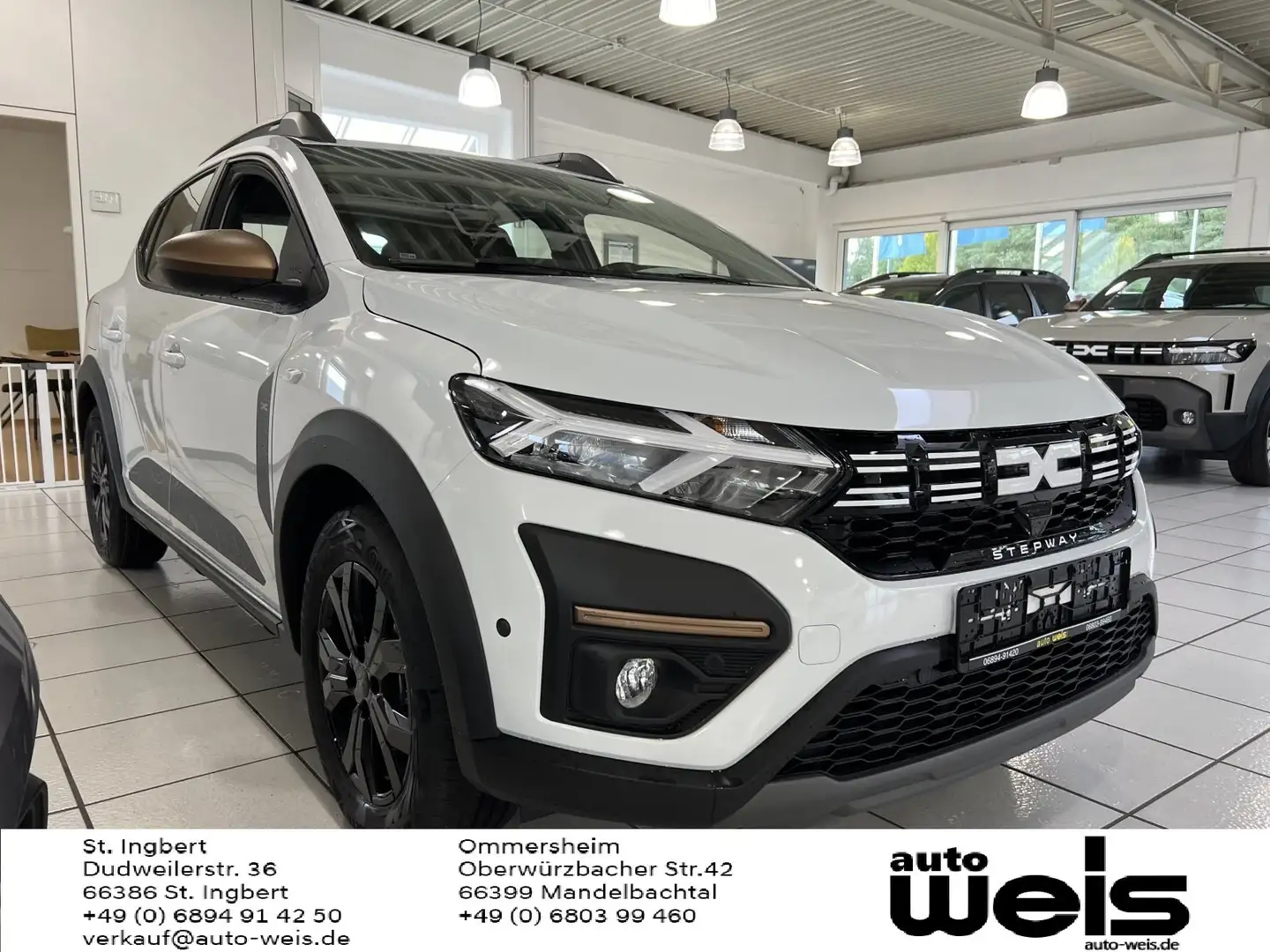 Dacia Sandero Stepway Extreme TCE 90 CVT  Technik-Paket/City-Pak Bianco - 1