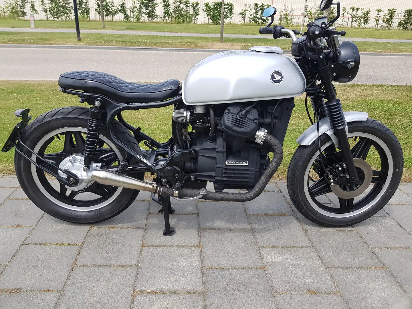 Honda CX 500 Cafe Racer Argent - 2