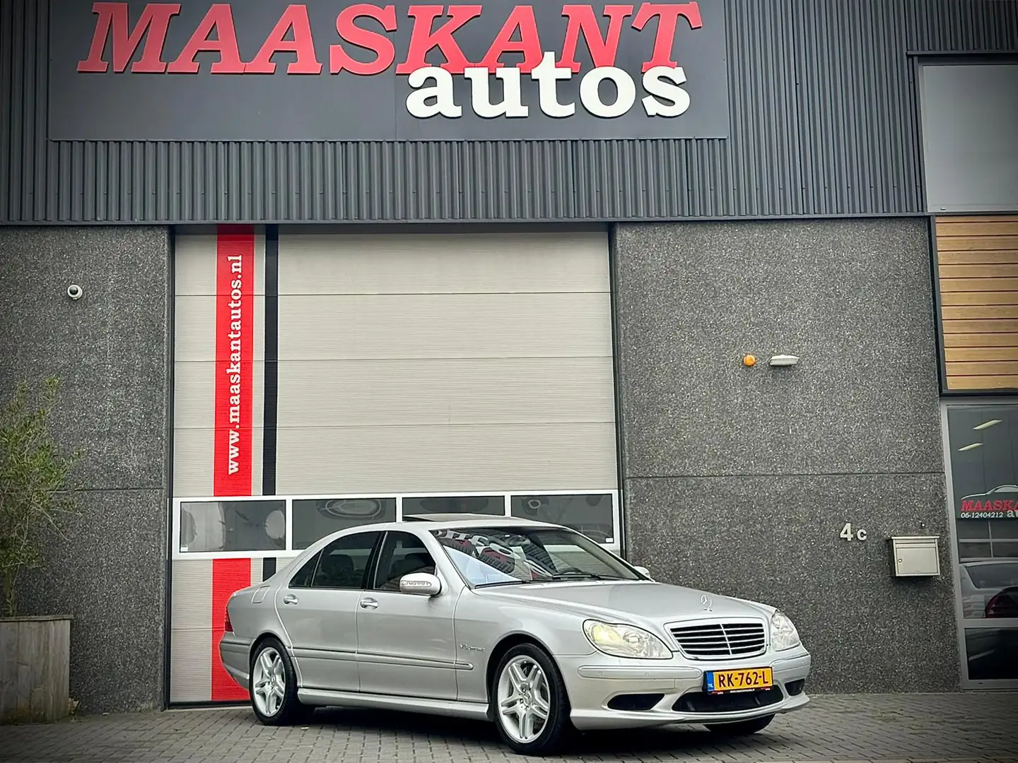 Mercedes-Benz S 55 AMG Lang / Full options / A1 condition / 500pk / BTW R Gris - 2