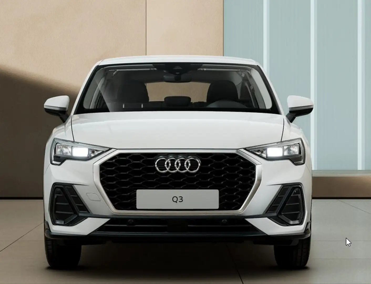Audi Q3 35 TFSI Weiß - 2