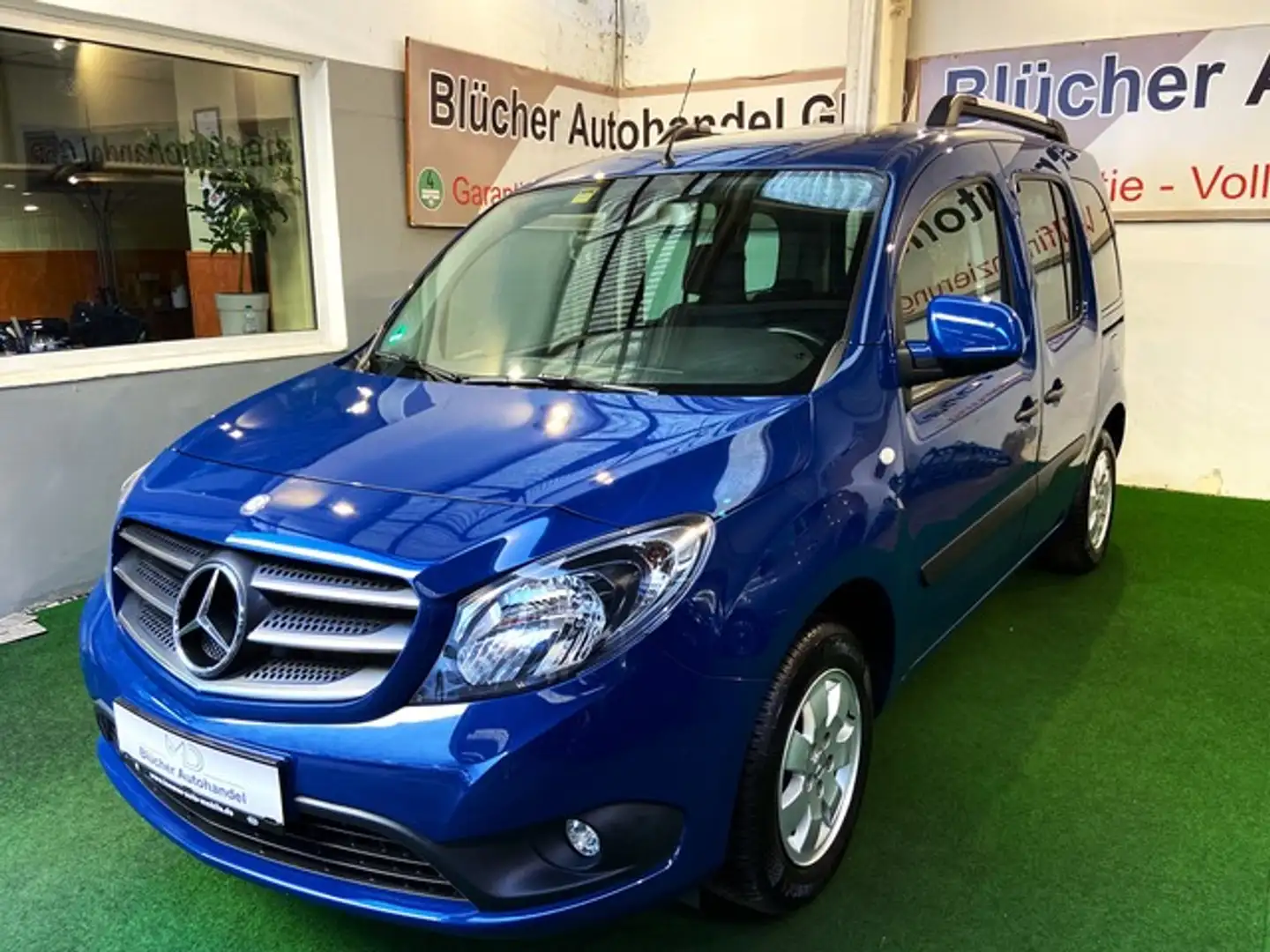 Mercedes-Benz Citan Kombi 112 lang Edition Automatik 5 Sitze Schiebet Blau - 1