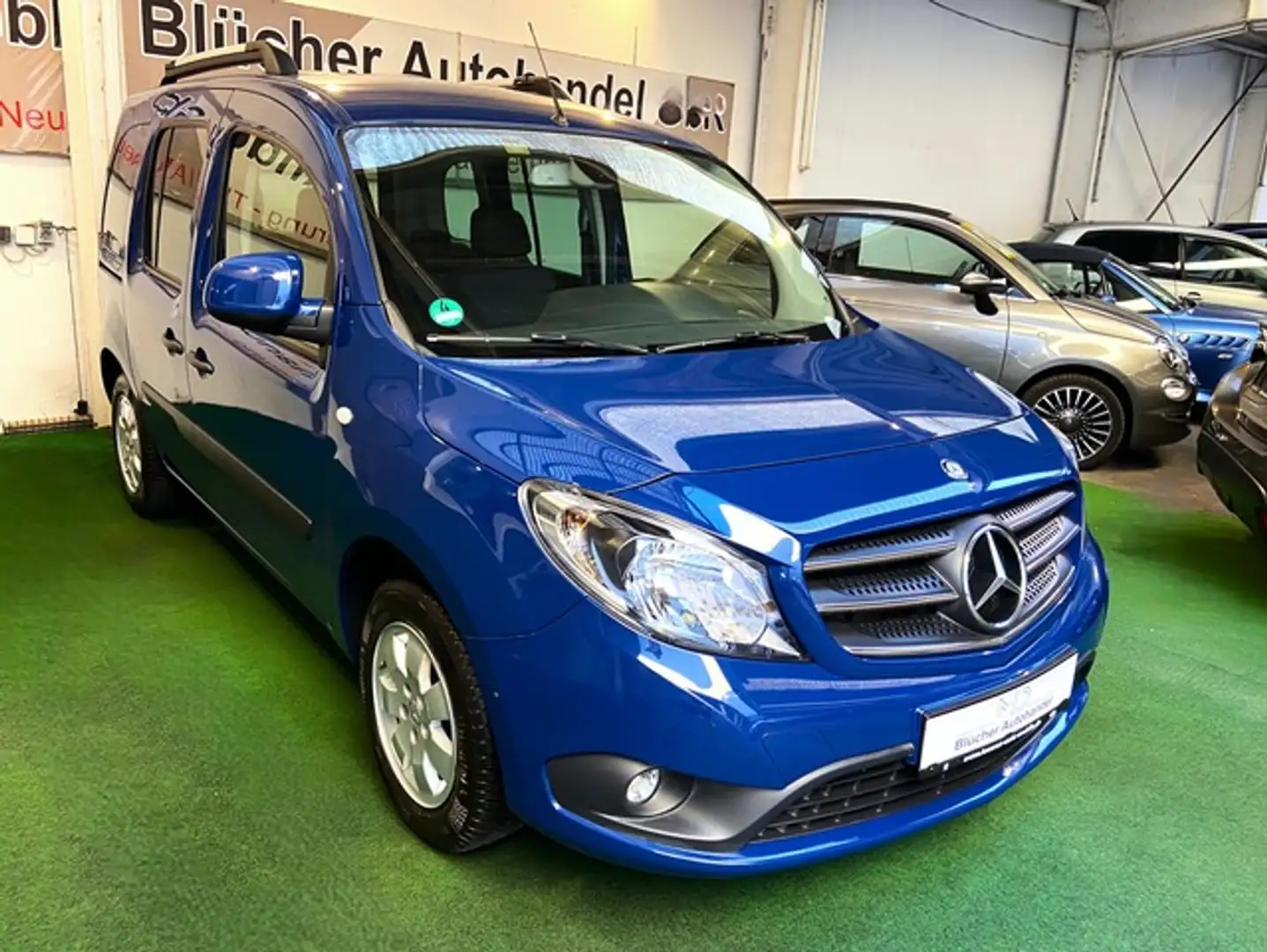 Mercedes-Benz Citan Kombi 112 lang Edition Automatik 5 Sitze Schiebet Blau - 2