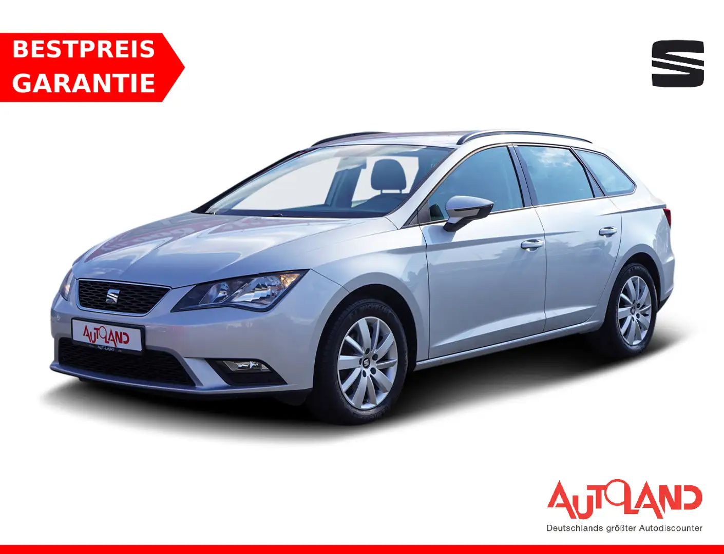 SEAT Leon ST 1.2 TSI Klima Alu PDC NSW Silber - 1