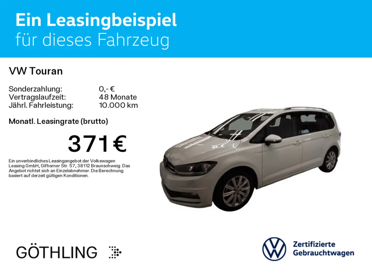 Volkswagen Touran MOVE 2.0 TDI DSG*NAVI*AHK*STDHZG*ACC*ASG* Blanco - 2