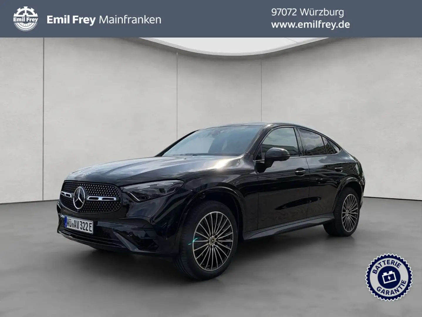 Mercedes-Benz GLC 300 GLC-Coupe Schwarz - 1