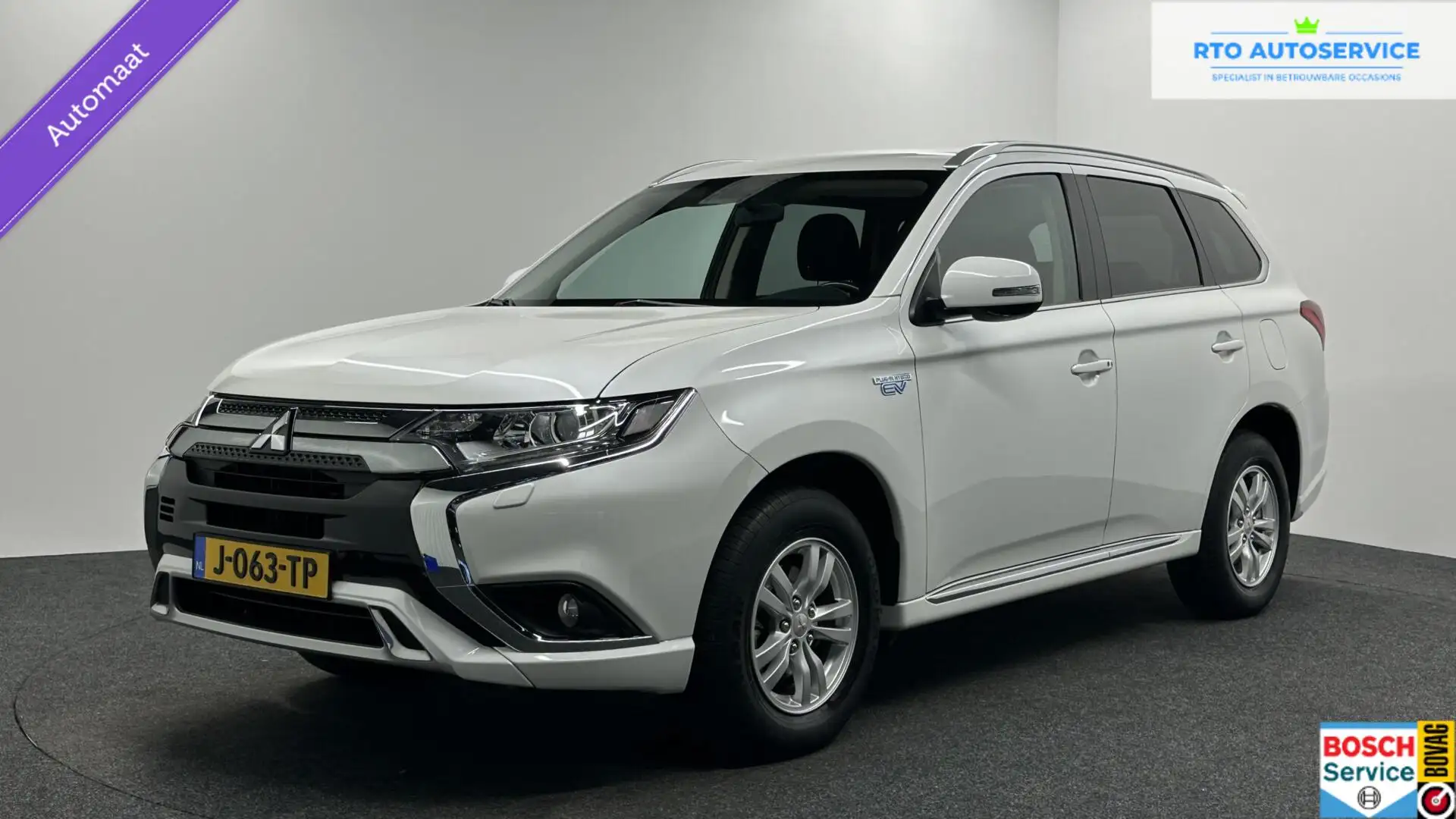 Mitsubishi Outlander 2.4 PHEV Pure NAVI CAMERA CARPLAY ECC CRUISE STOEL Blanco - 1