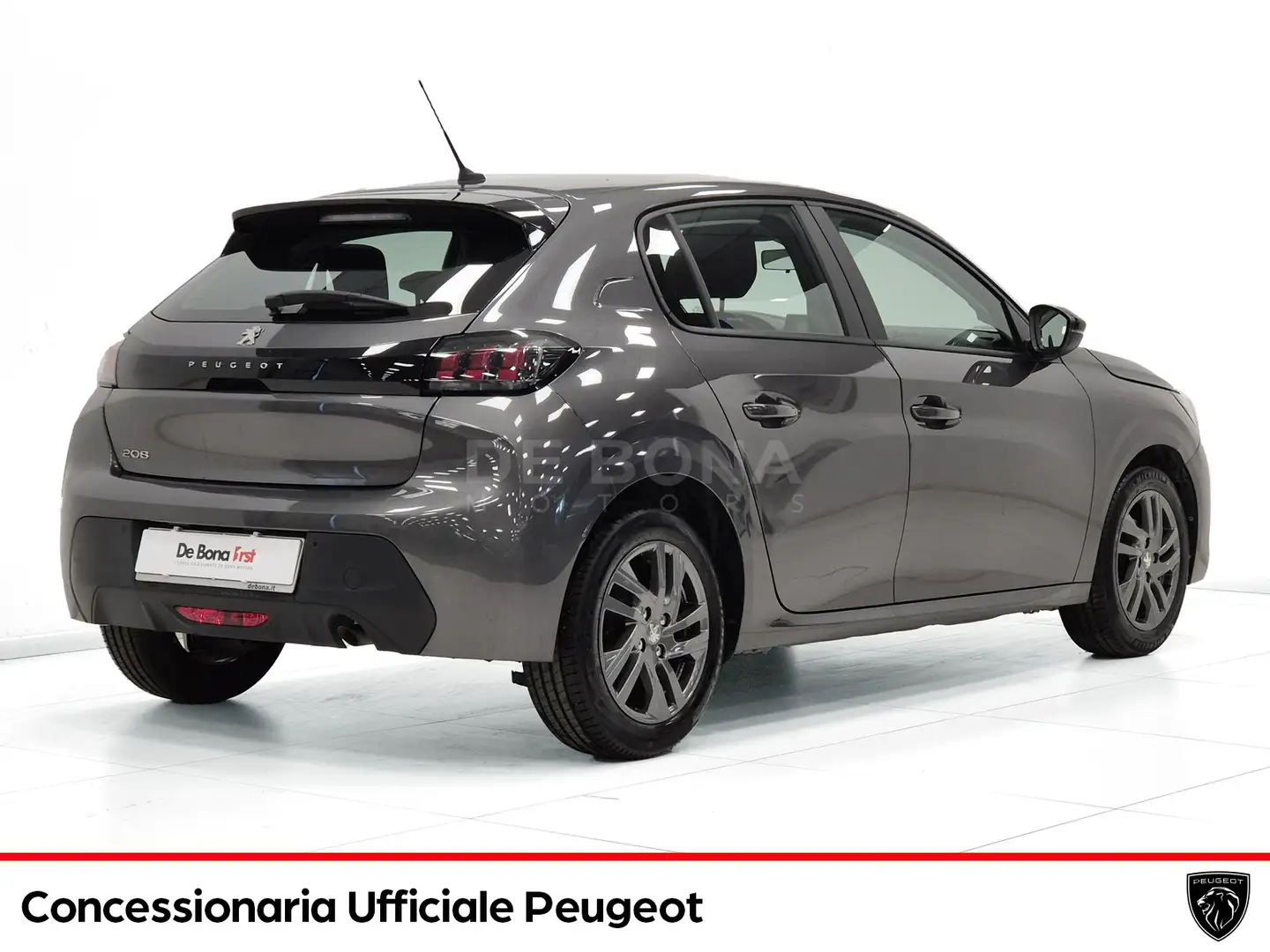 Peugeot 208 1.2 puretech active pack s&s 75cv Grigio - 2