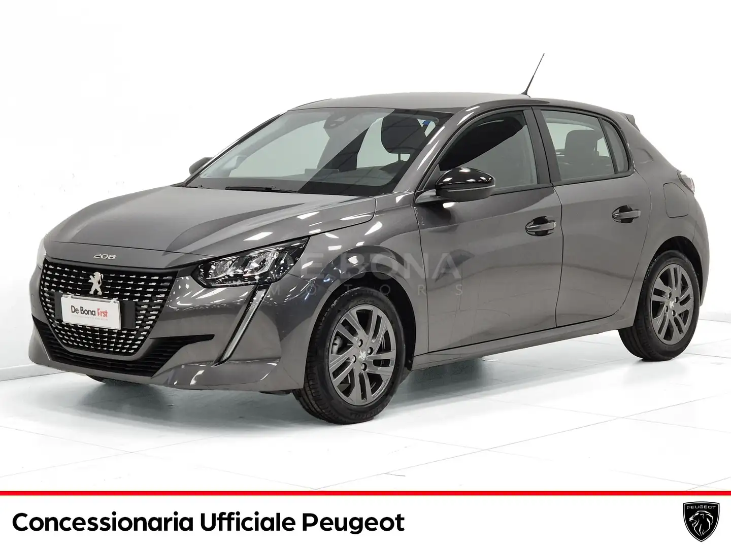 Peugeot 208 1.2 puretech active pack s&s 75cv Grigio - 1