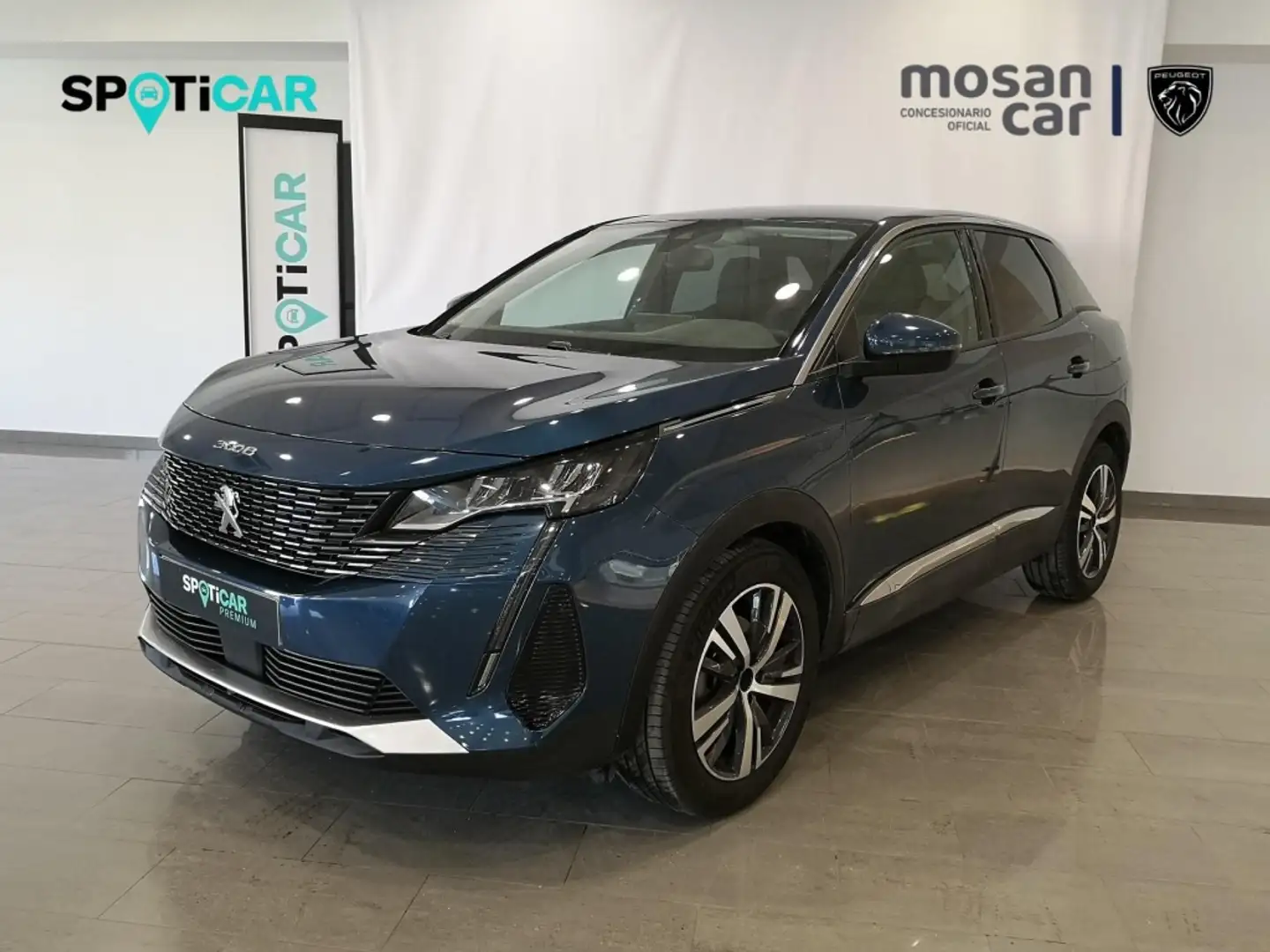Peugeot 3008 1.2 PURETECH 130 ALLURE PACK GPS LL18 RADAR AR+CAM Azul - 1