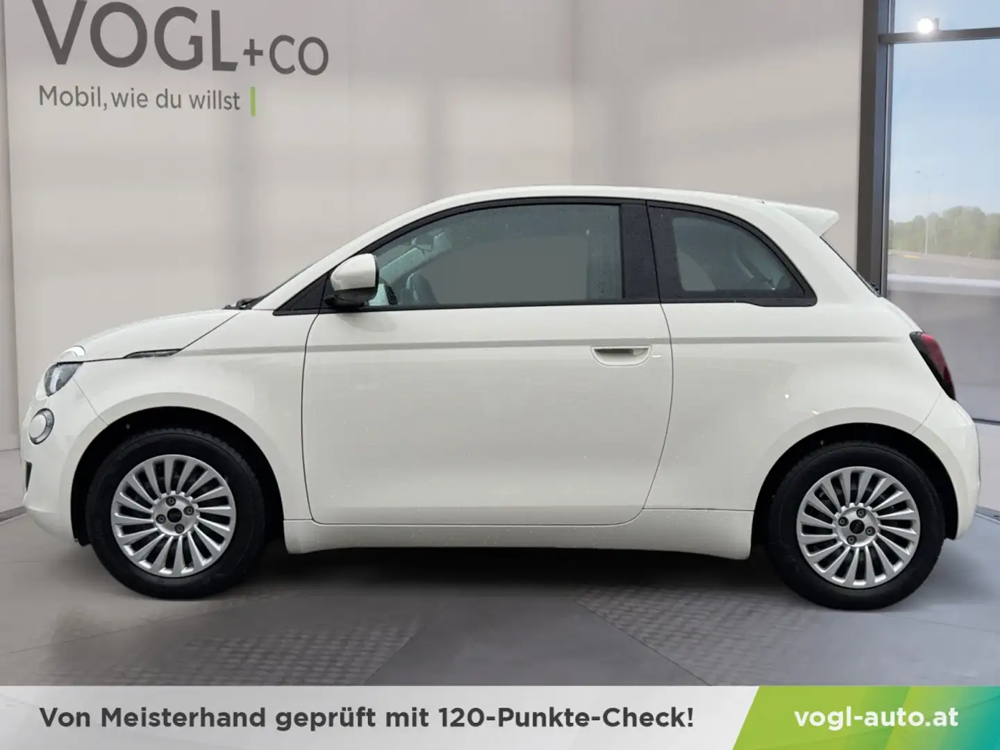 Fiat 500e 500 42 kWh Weiß - 2