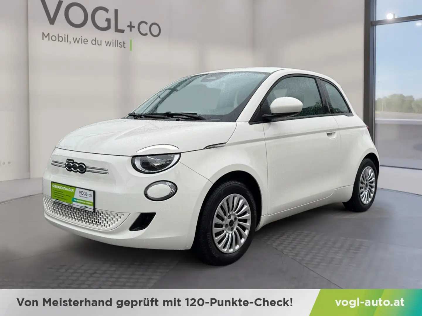 Fiat 500e 500 42 kWh Weiß - 1