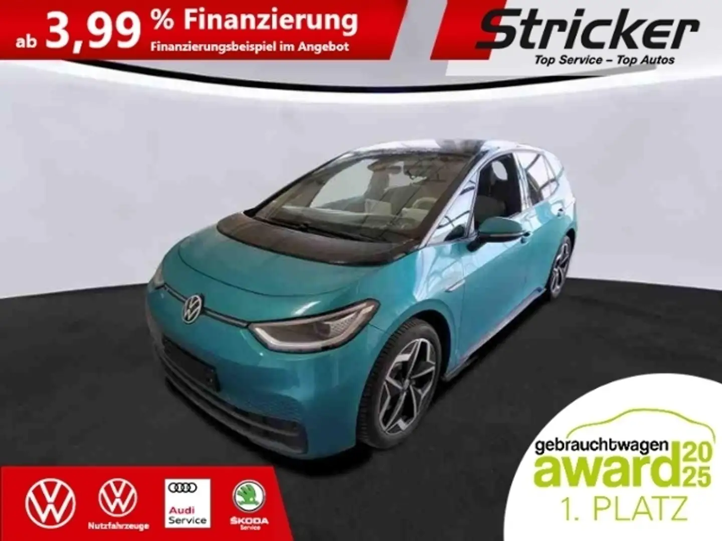 Volkswagen ID.3 Pro Performance Max 150/58 273,-ohne Anzahlung AC Grün - 1