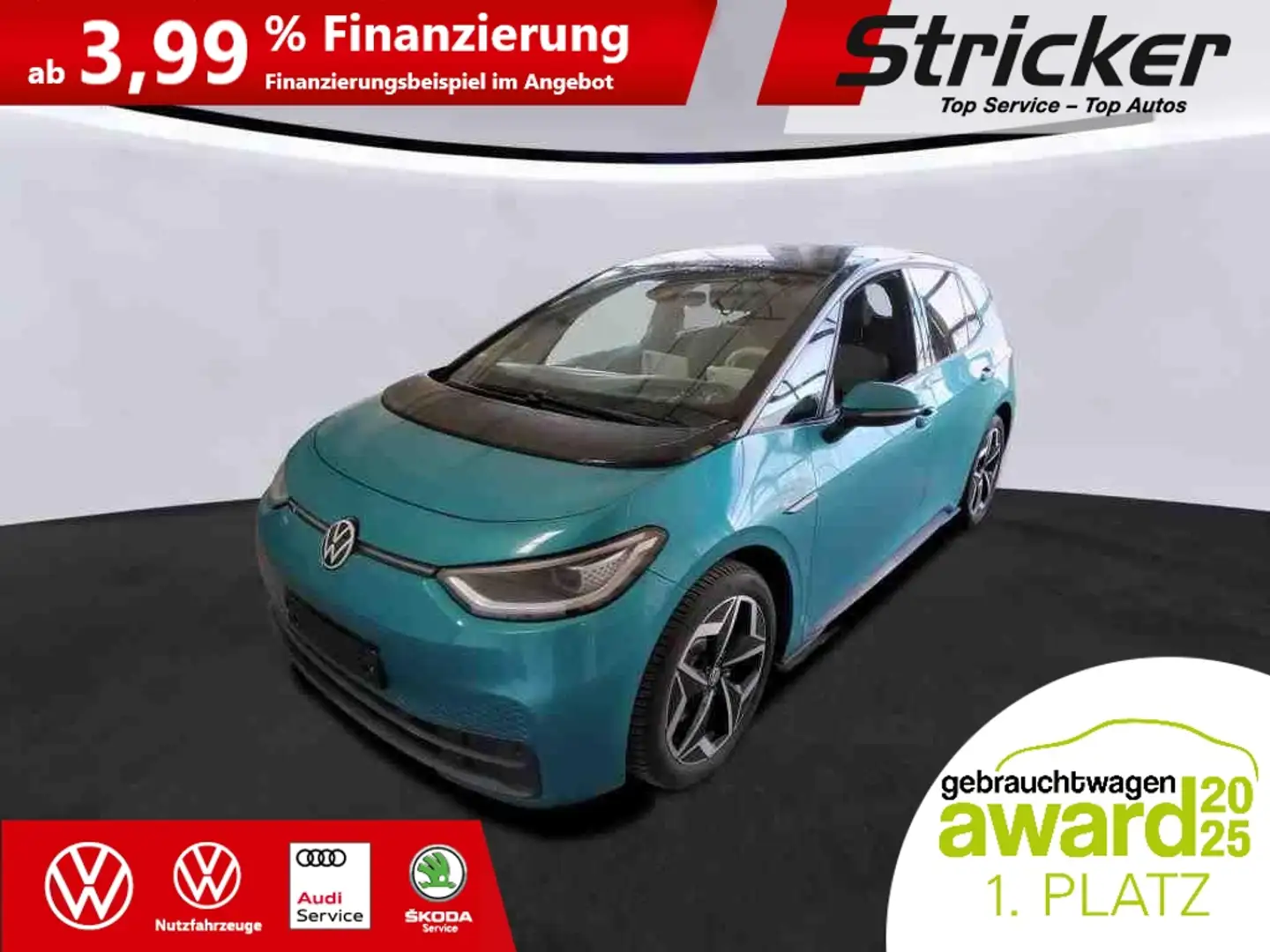 Volkswagen ID.3 Pro Performance Max 150/58 273,-ohne Anzahlung AC Grün - 2
