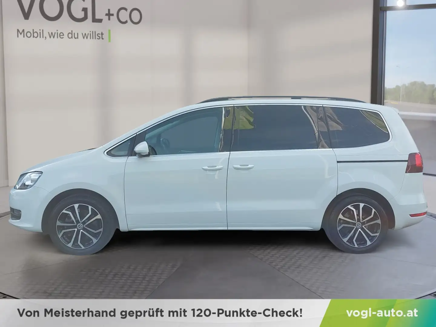 Volkswagen Sharan 2,0 TDI Trendline Weiß - 2