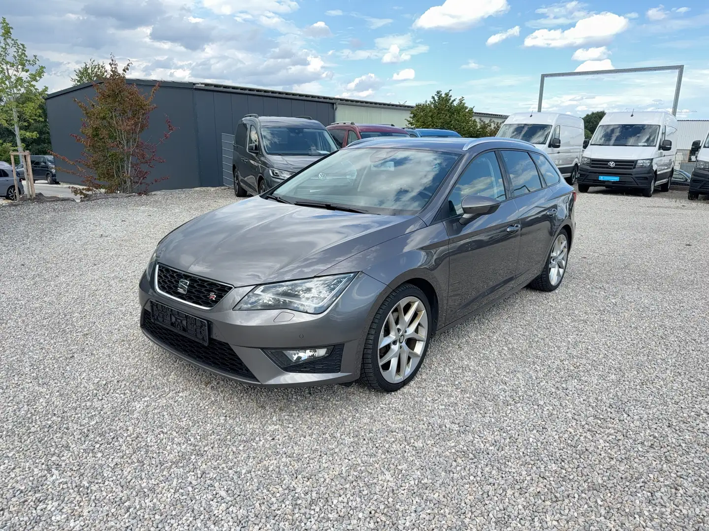 SEAT Leon ST TDi DSG FR (Euro 6) Nur für Gewerbe und Export Gris - 2