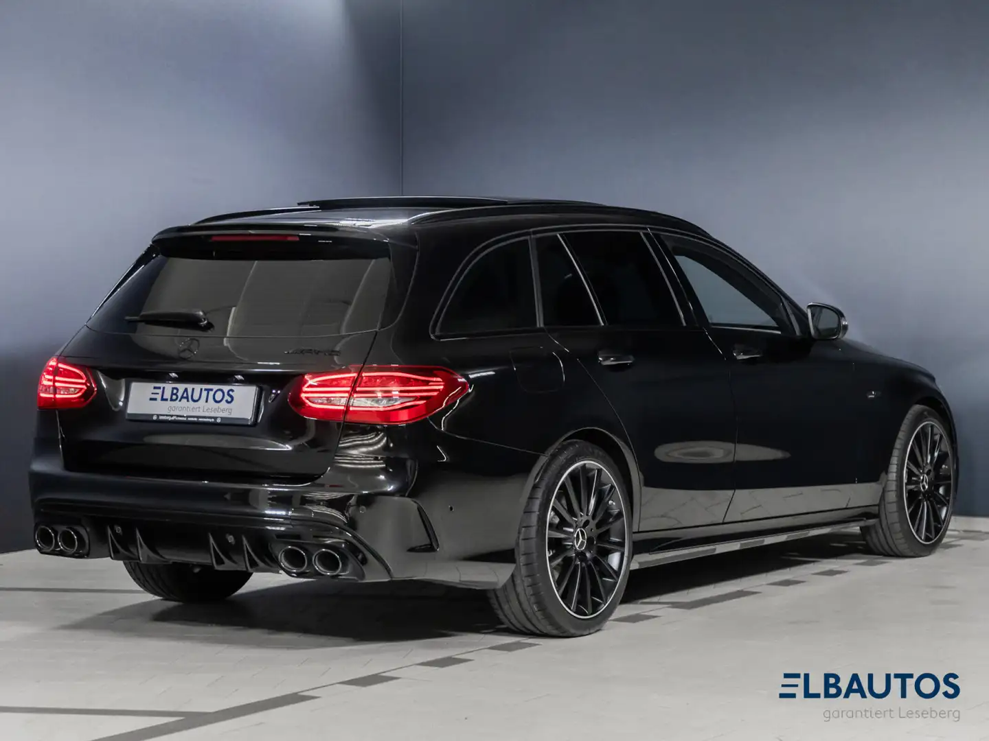 Mercedes-Benz C 43 AMG AMG C 43 4M+ T Multibeam/Pano/Kamera/Tempom./Shz Černá - 2