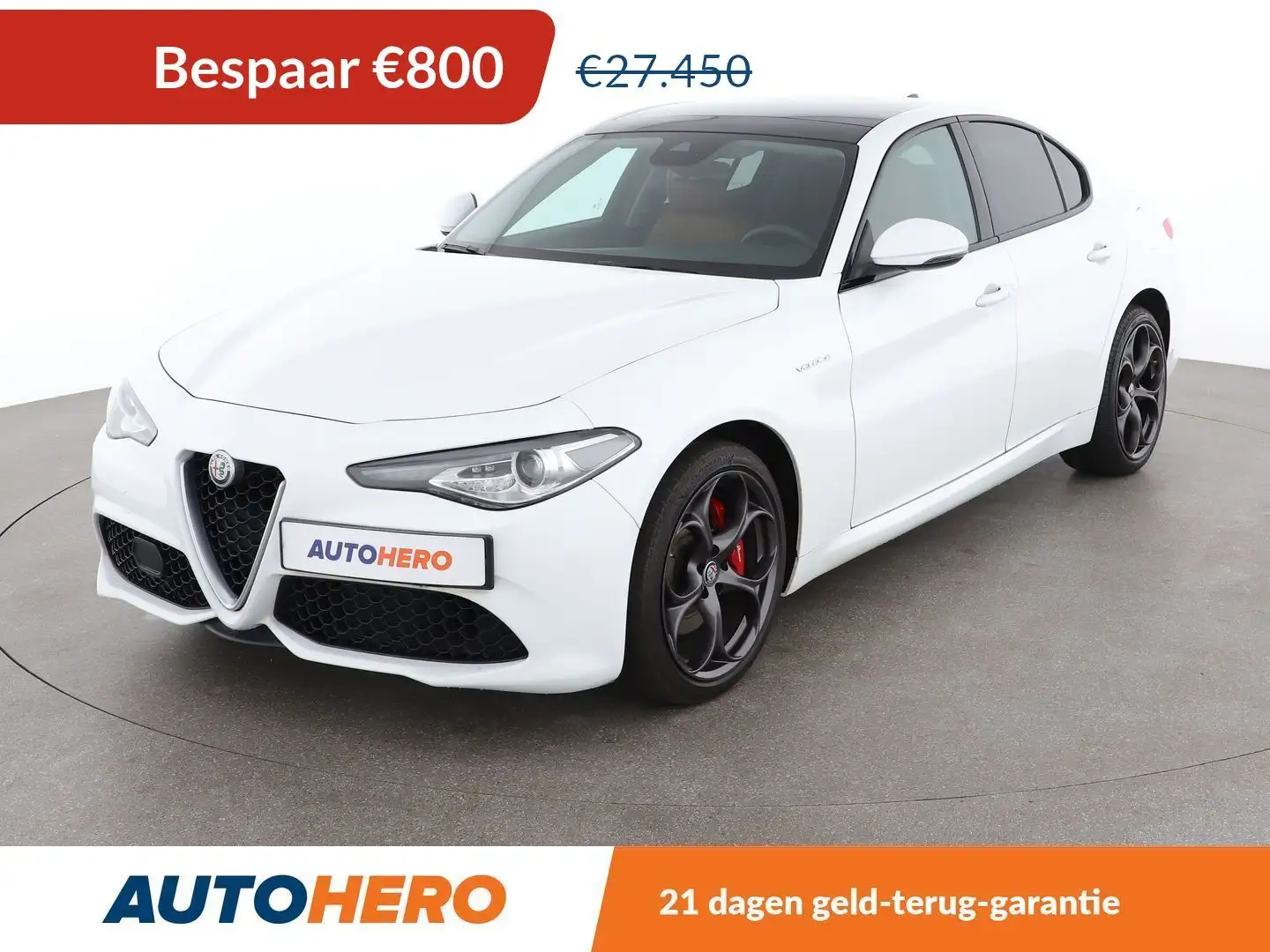 Alfa Romeo Giulia 2.0 Turbo Veloce Wit - 1