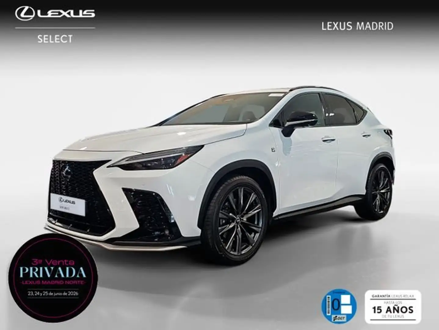Lexus NX 300h 450h+ F Sport 4WD Blanco - 1