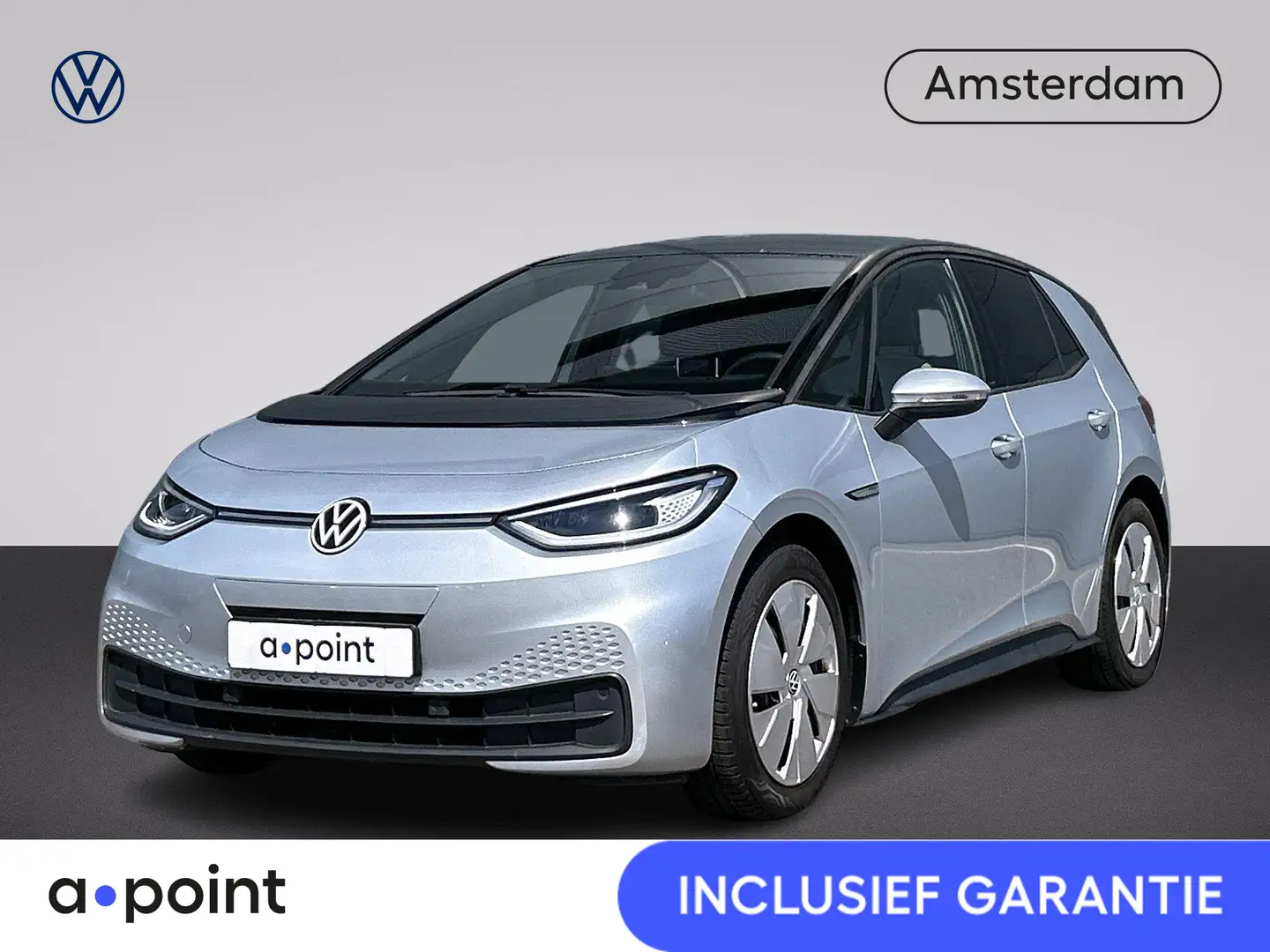 Volkswagen ID.3 Business 58 kWh | Carplay | Stoelverwarming | Navi Grijs - 1